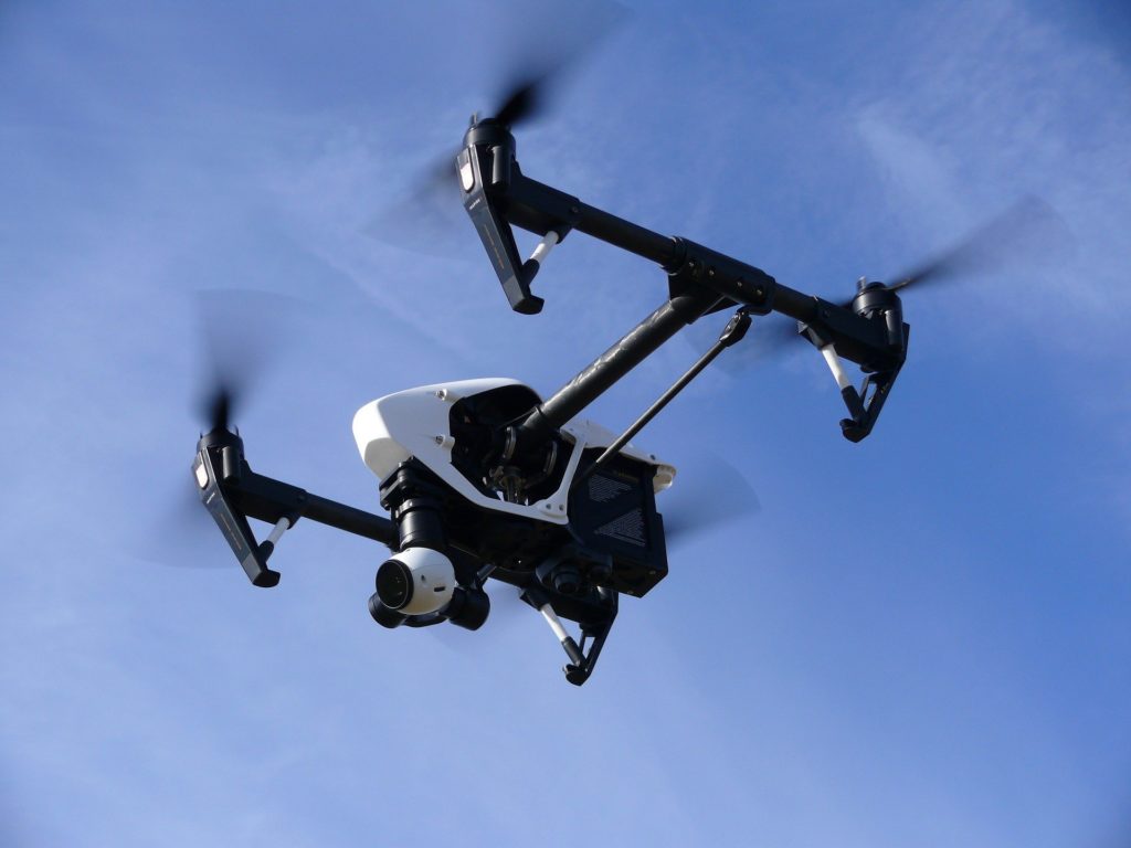 drone en vol